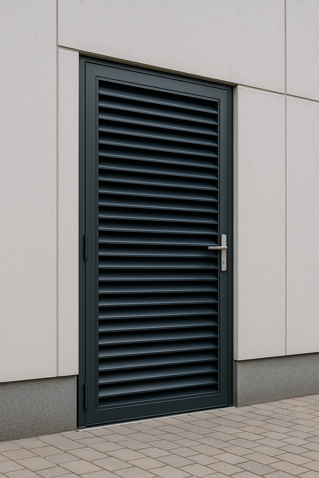 aluminium louvred doors - professional louvred doors available in Bolton from UK manufacturers